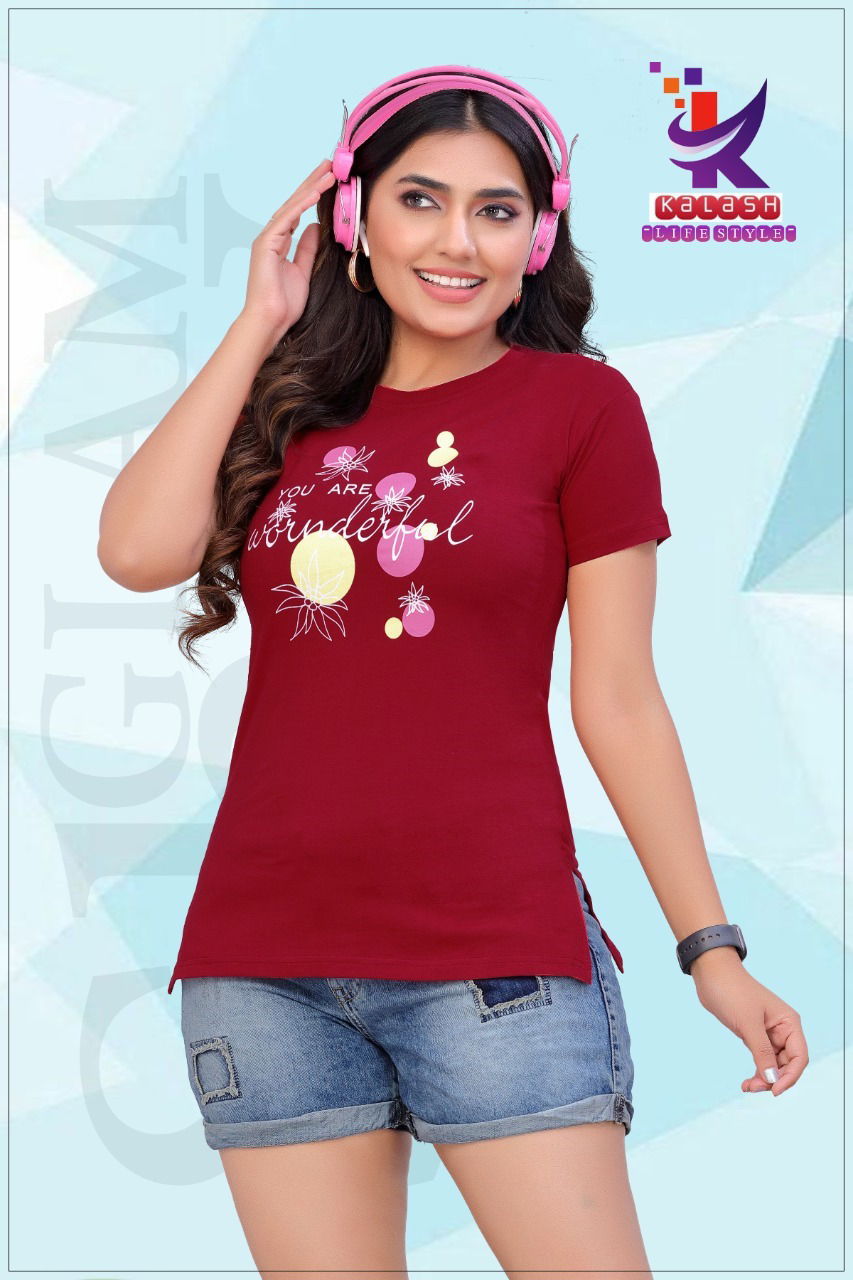 Kalash Rich Girl Daily Wear Wholesale Ladies Top
